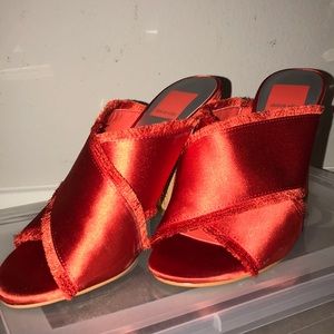 Red Dolce Vita “Henry Heeled Slide”
